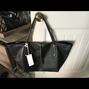 New Annabel Ingall large Isabella tote bag black